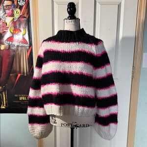 GOGO Mock Neck Wool Sweater